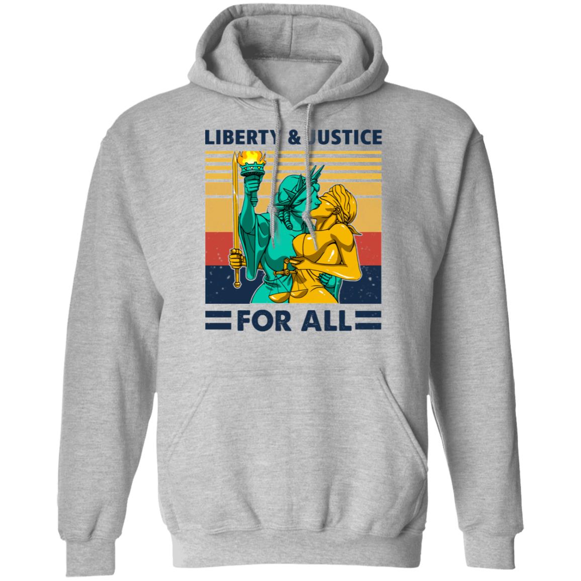Liberty & Justice For All Vintage Shirt, Hoodie, Tank