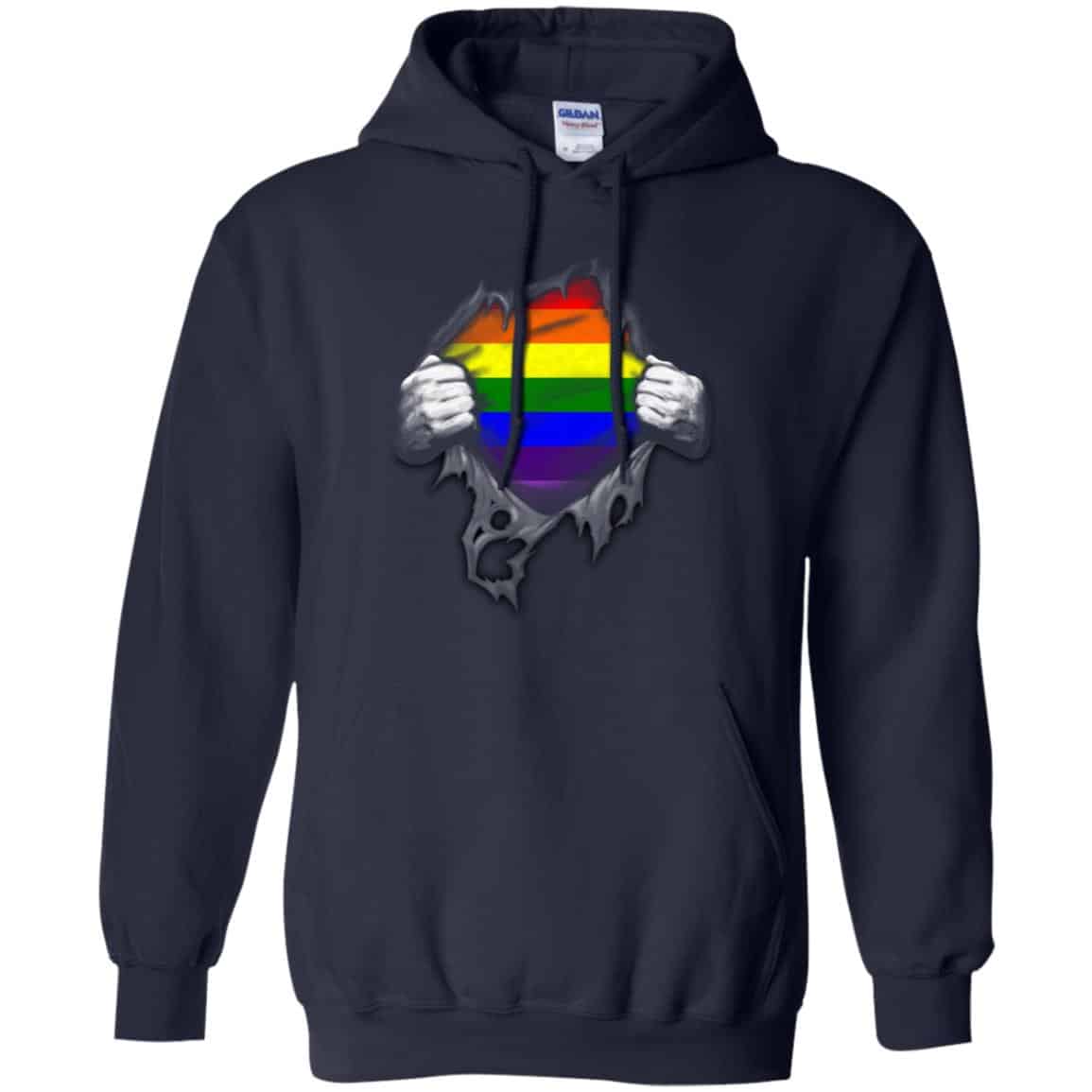 Rainbow Lesbian Gay Pride LGBT Super Strong T-Shirts, Hoodie, Tank