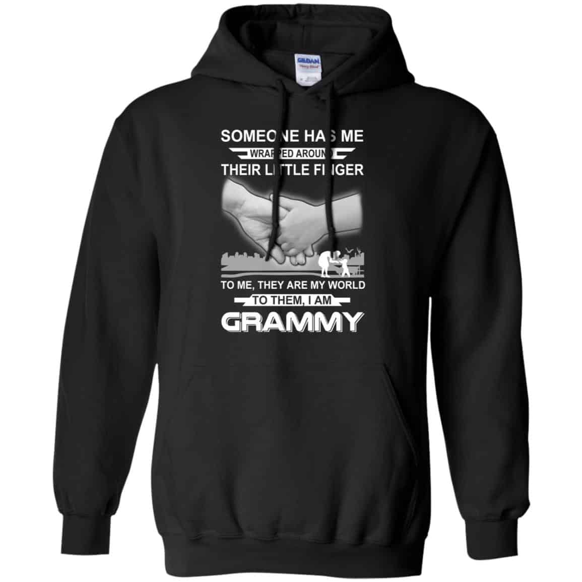 Someone Has Me Wrapped Around Their Little Finger I Am Grammy T-Shirts, Hoodie, Tank