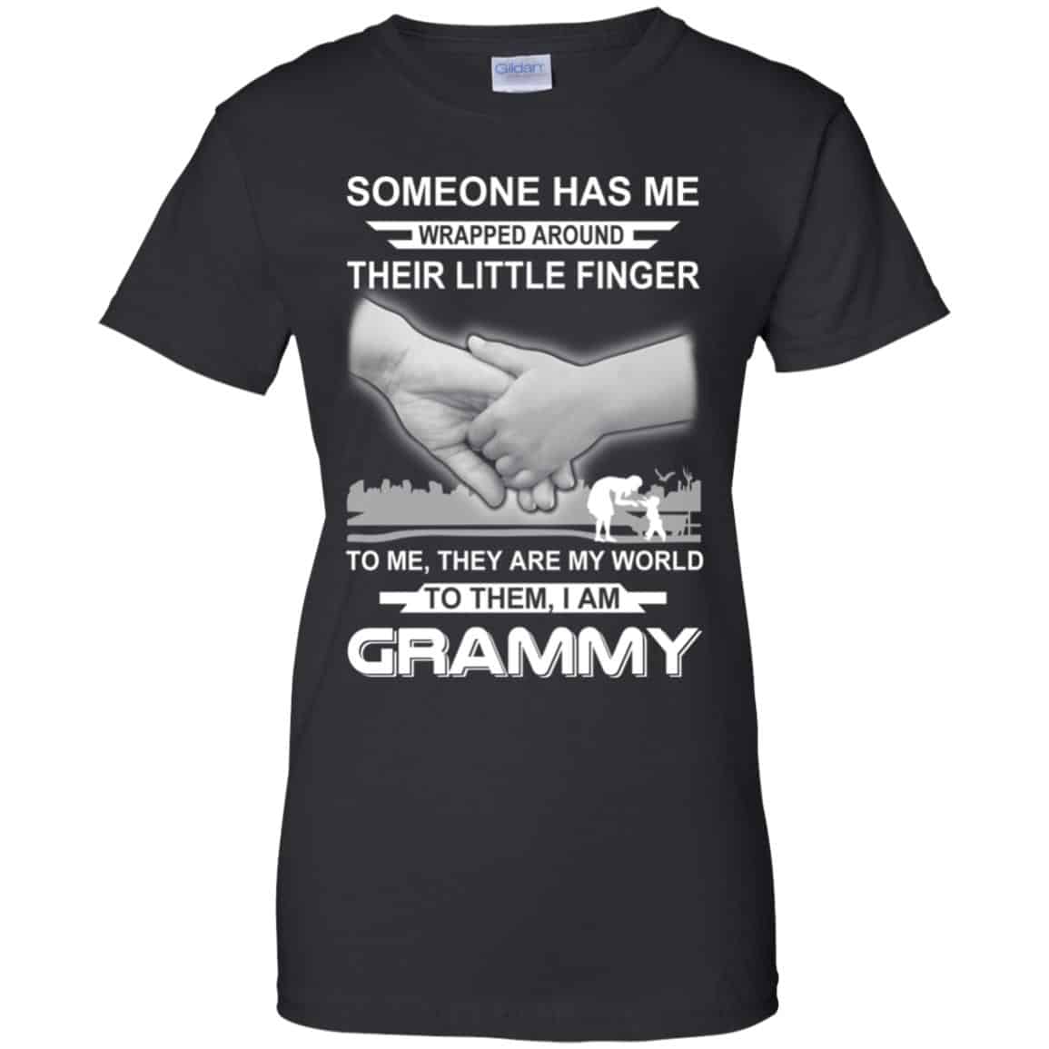 Someone Has Me Wrapped Around Their Little Finger I Am Grammy T-Shirts, Hoodie, Tank