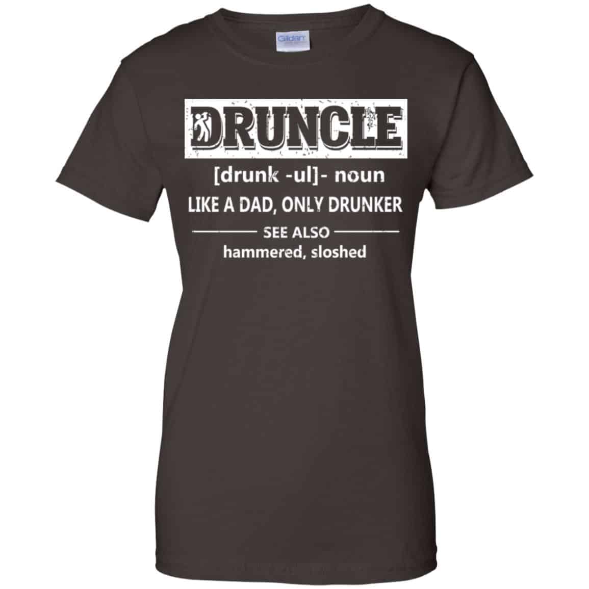 Funny Druncle Noun Definition Drunk Drunker Uncle T-Shirts, Hoodie, Tank