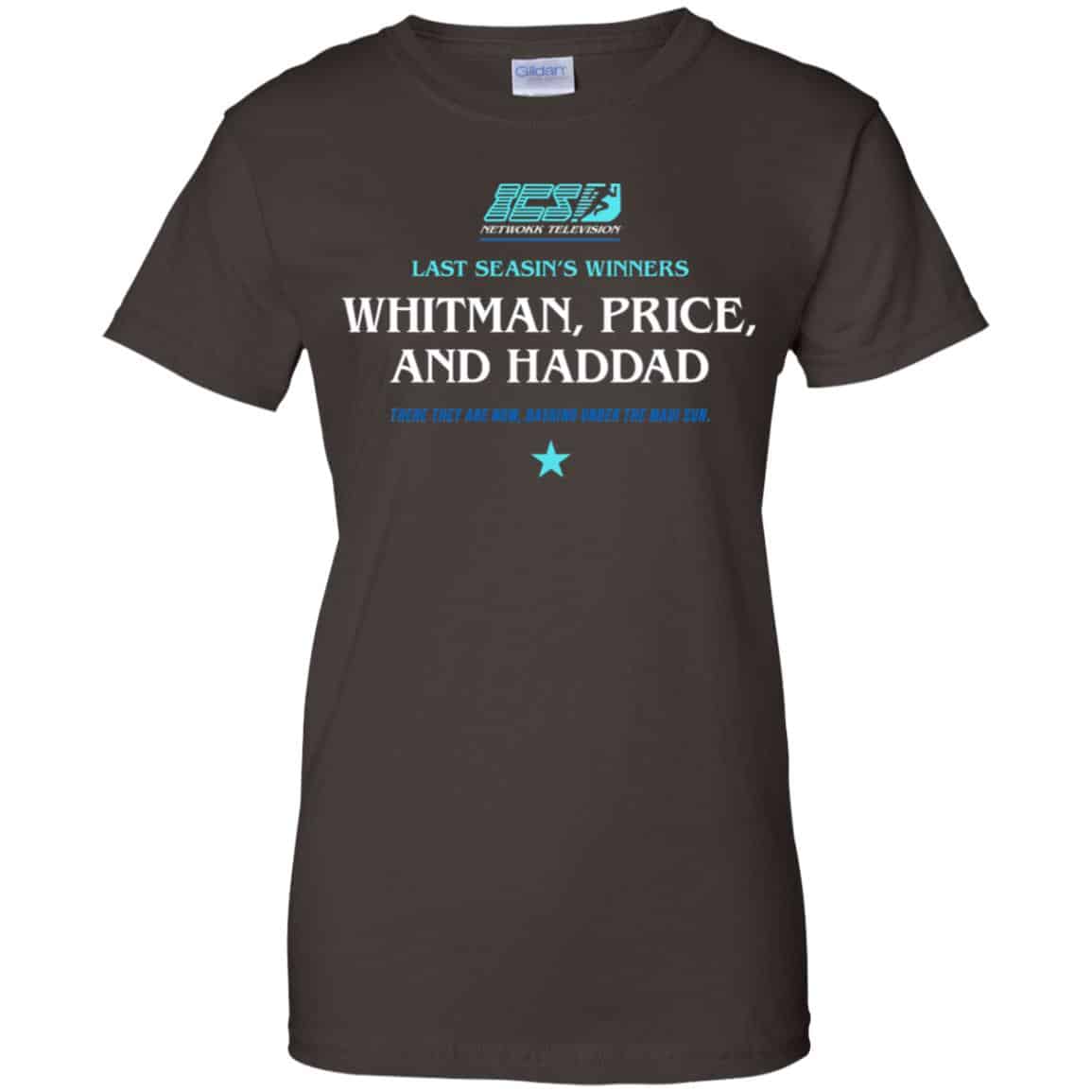 Running Man Whitman Price and Haddad Shirt, Hoodie, Tank