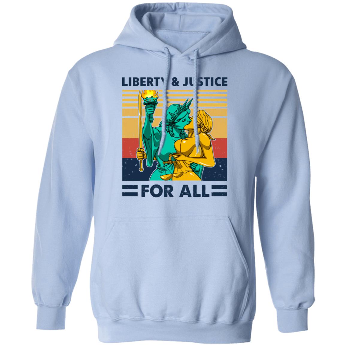 Liberty & Justice For All Vintage Shirt, Hoodie, Tank