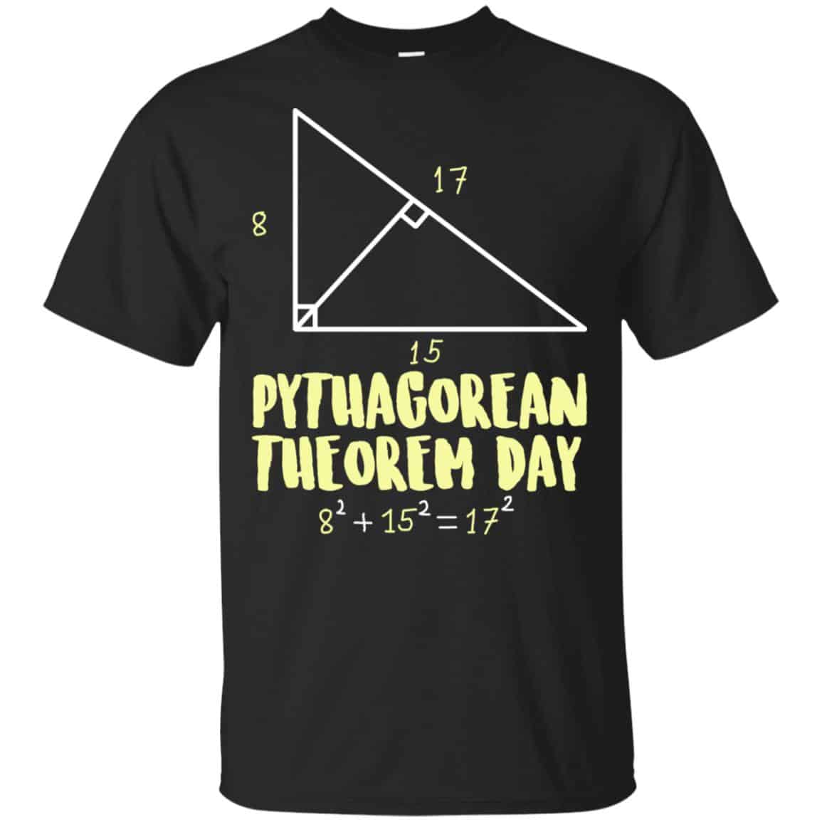 Pythagorean Theorem Day August 15 2017 Shirt, Hoodie, Tank
