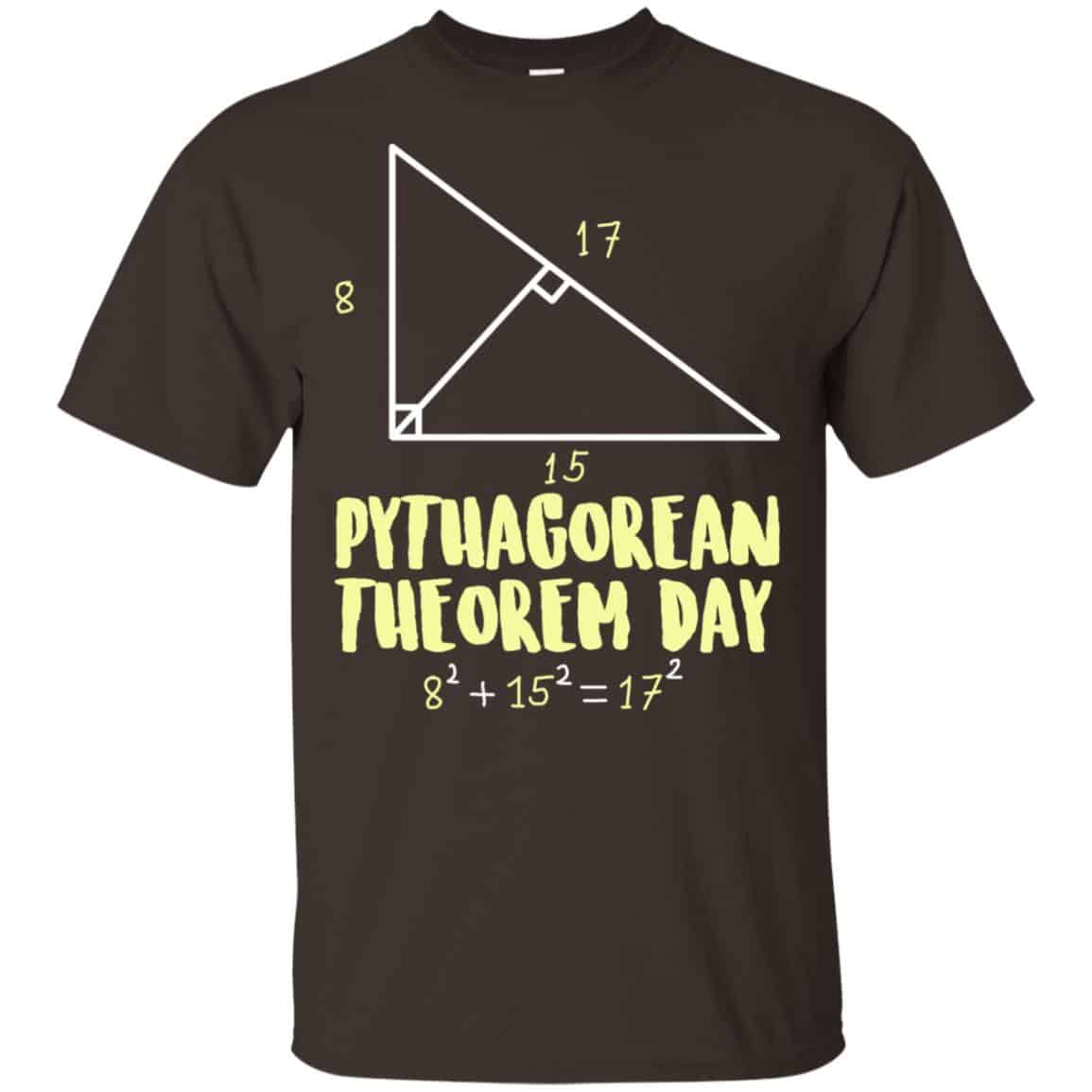 Pythagorean Theorem Day August 15 2017 Shirt, Hoodie, Tank