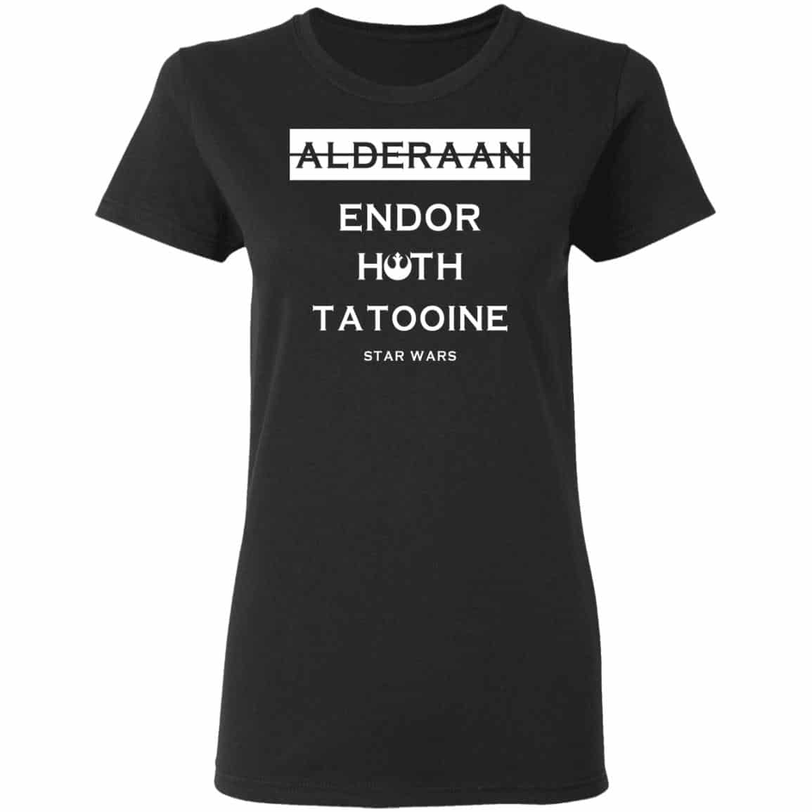 Alderaan Endor Hoth Taooine Star Wars Shirt, Hoodie, Tank