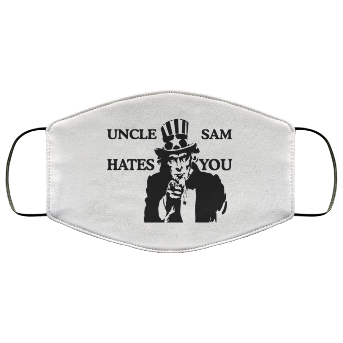 Uncle Sam Hates You Face Mask