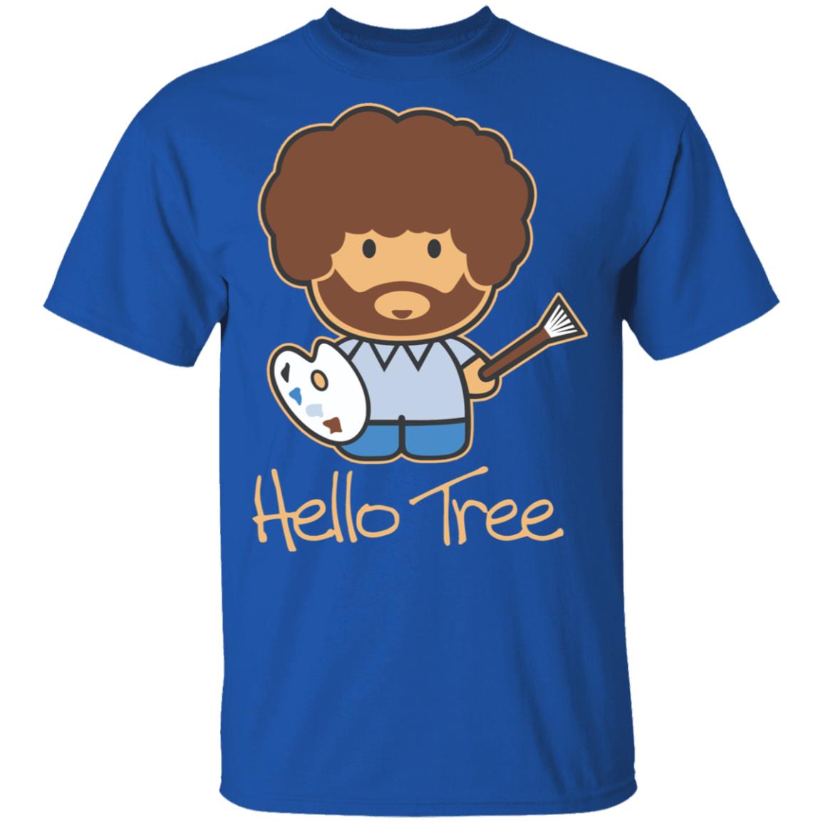 Hello Tree Bob Ross Shirt, Hoodie, Tank