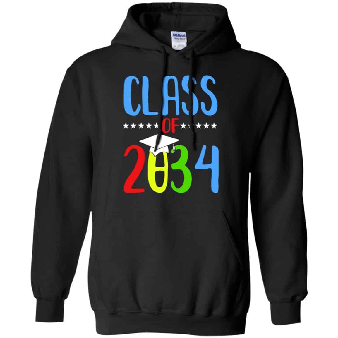 Grow With Me First Day Of School Class Of 2034 Youth T-Shirts, Hoodie
