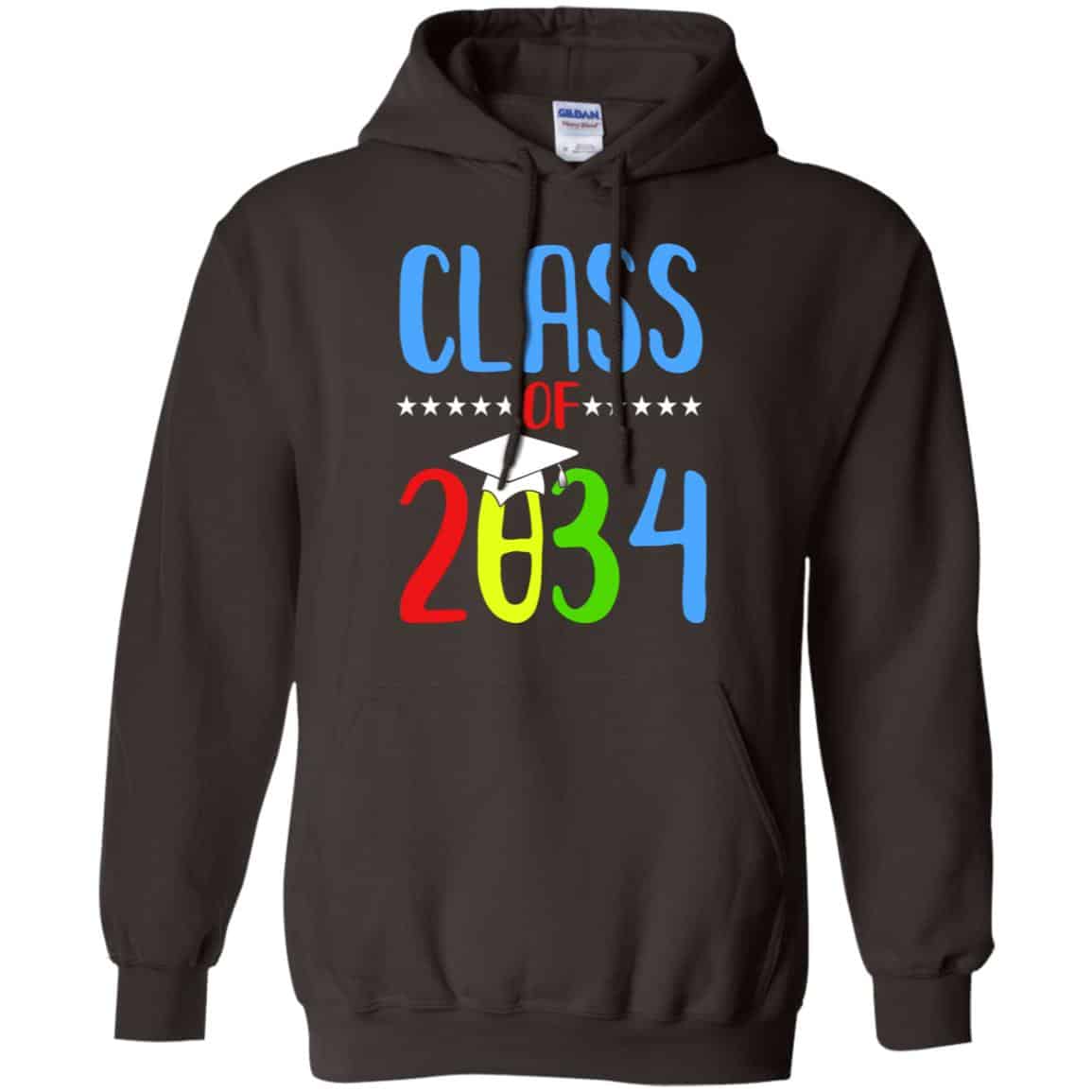 Grow With Me First Day Of School Class Of 2034 Youth T-Shirts, Hoodie