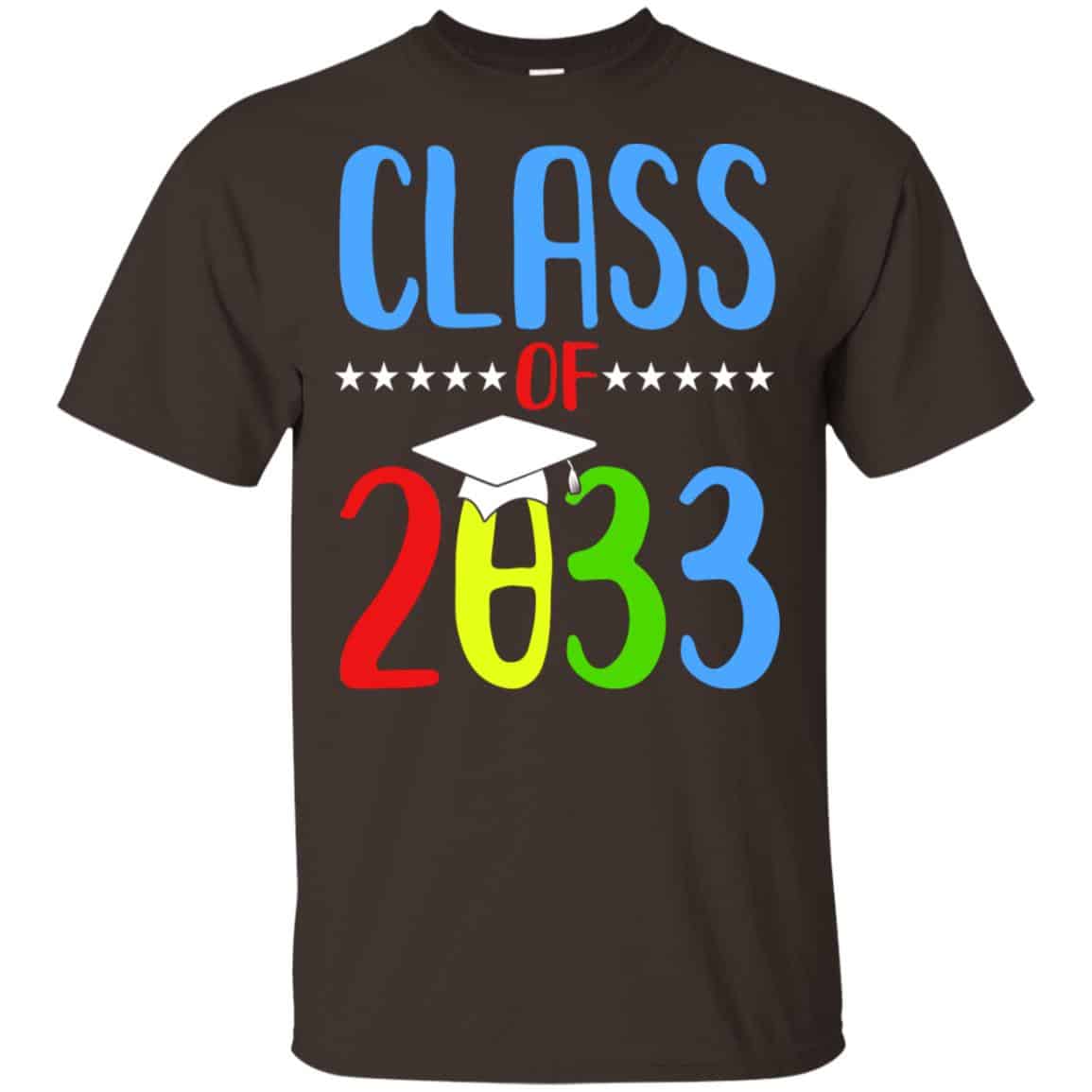 Grow With Me First Day Of School Class Of 2033 Youth T-Shirts, Hoodie
