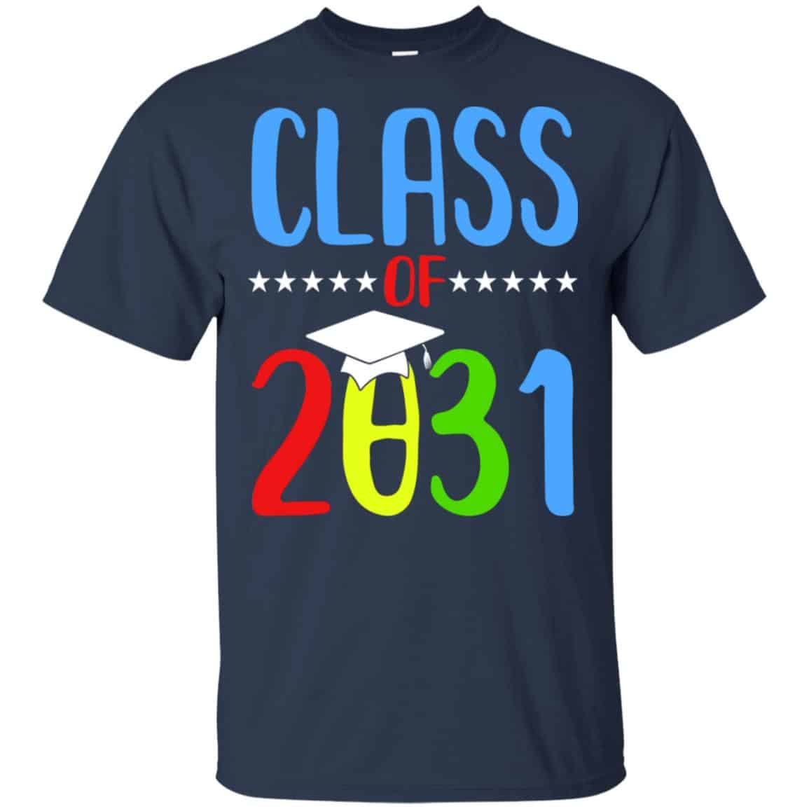 Grow With Me First Day Of School Class Of 2031 Youth T-Shirts, Hoodie