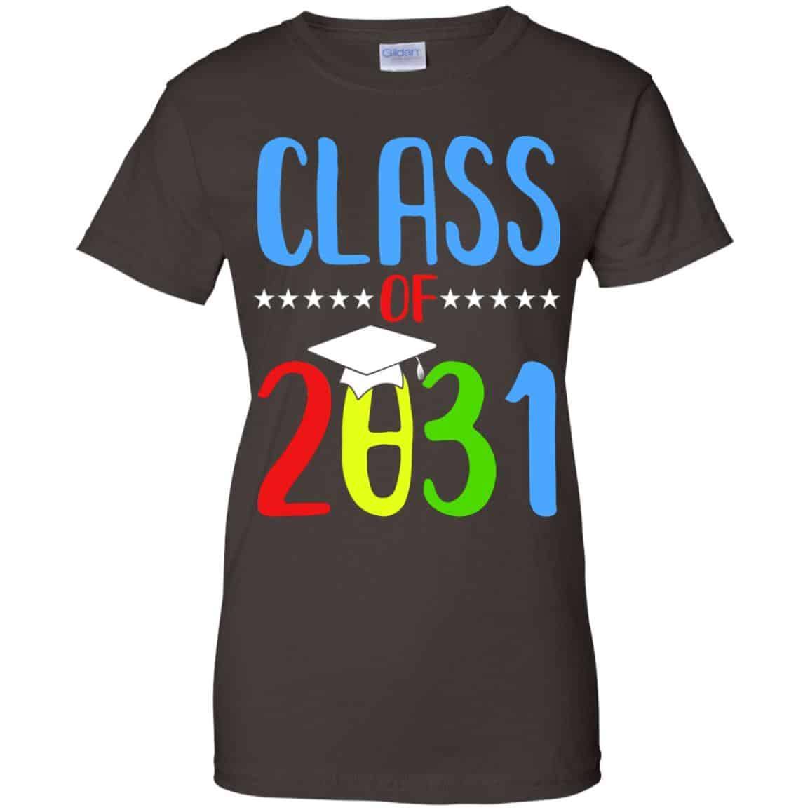 Grow With Me First Day Of School Class Of 2031 Youth T-Shirts, Hoodie
