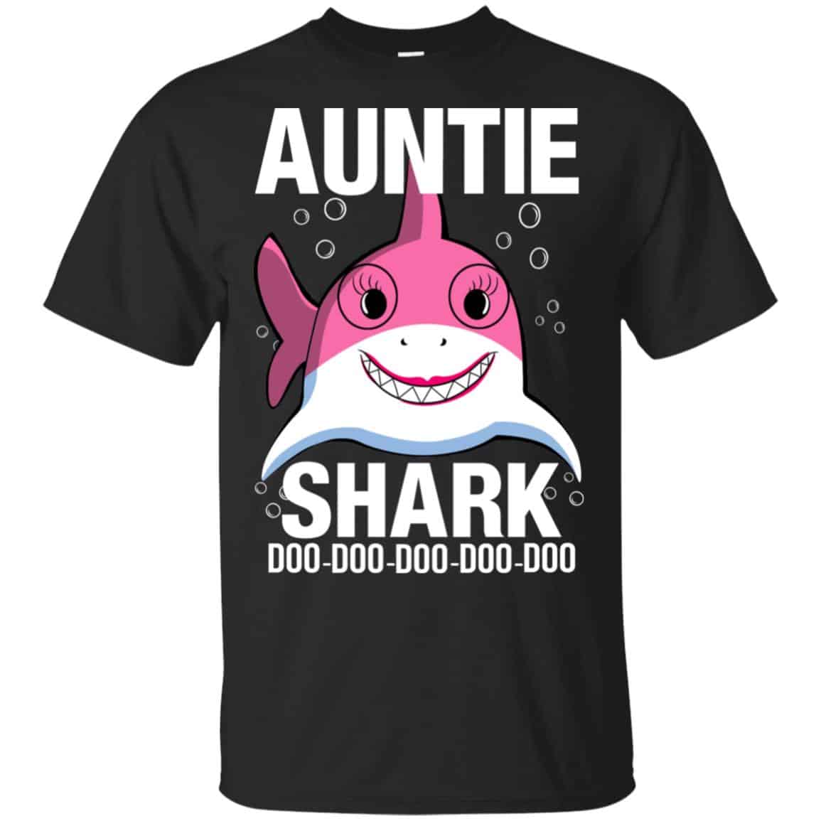 Auntie Shark Doo Doo Doo Doo Doo T-Shirts, Hoodie, Tank