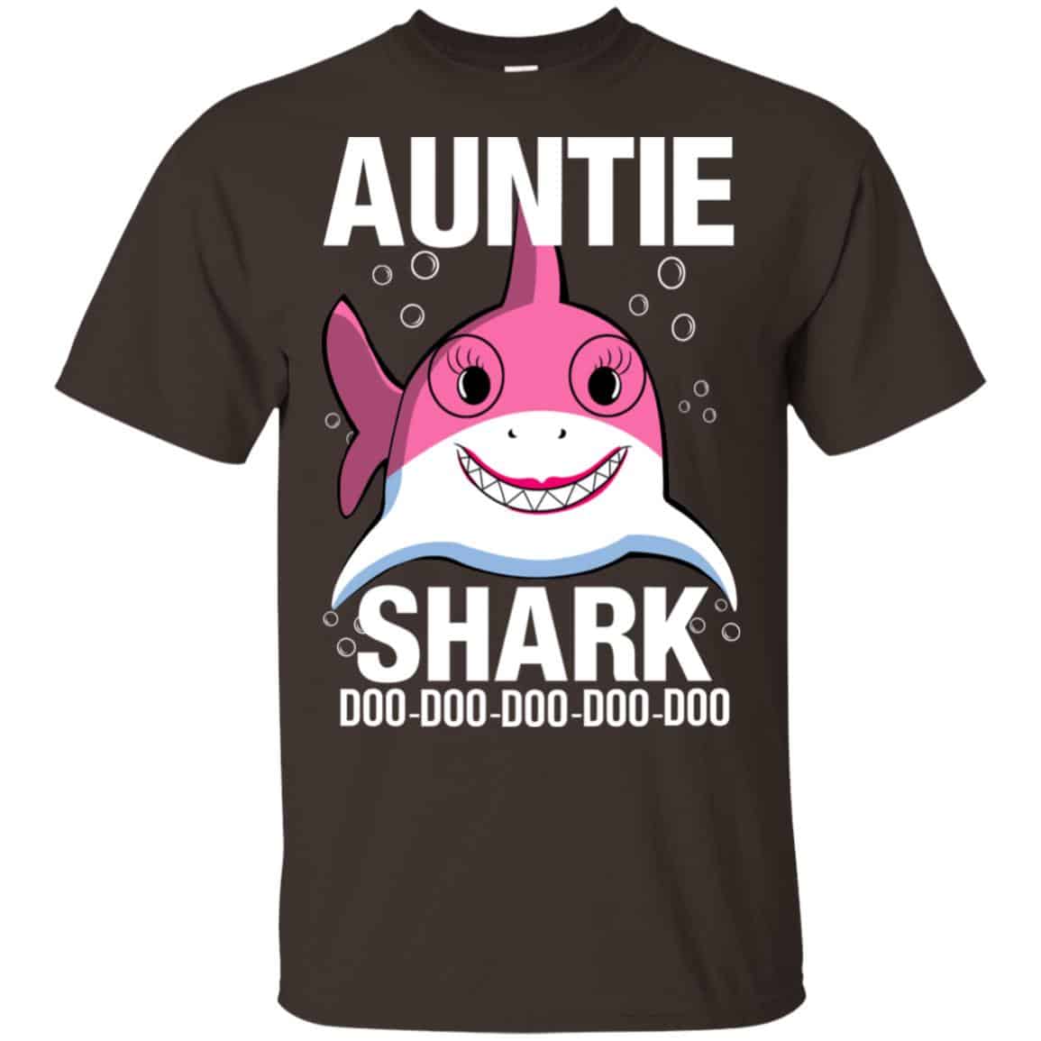Auntie Shark Doo Doo Doo Doo Doo T-Shirts, Hoodie, Tank
