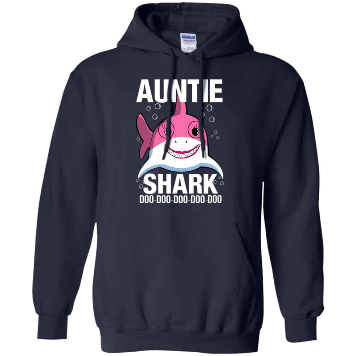 Auntie Shark Doo Doo Doo Doo Doo T-Shirts, Hoodie, Tank