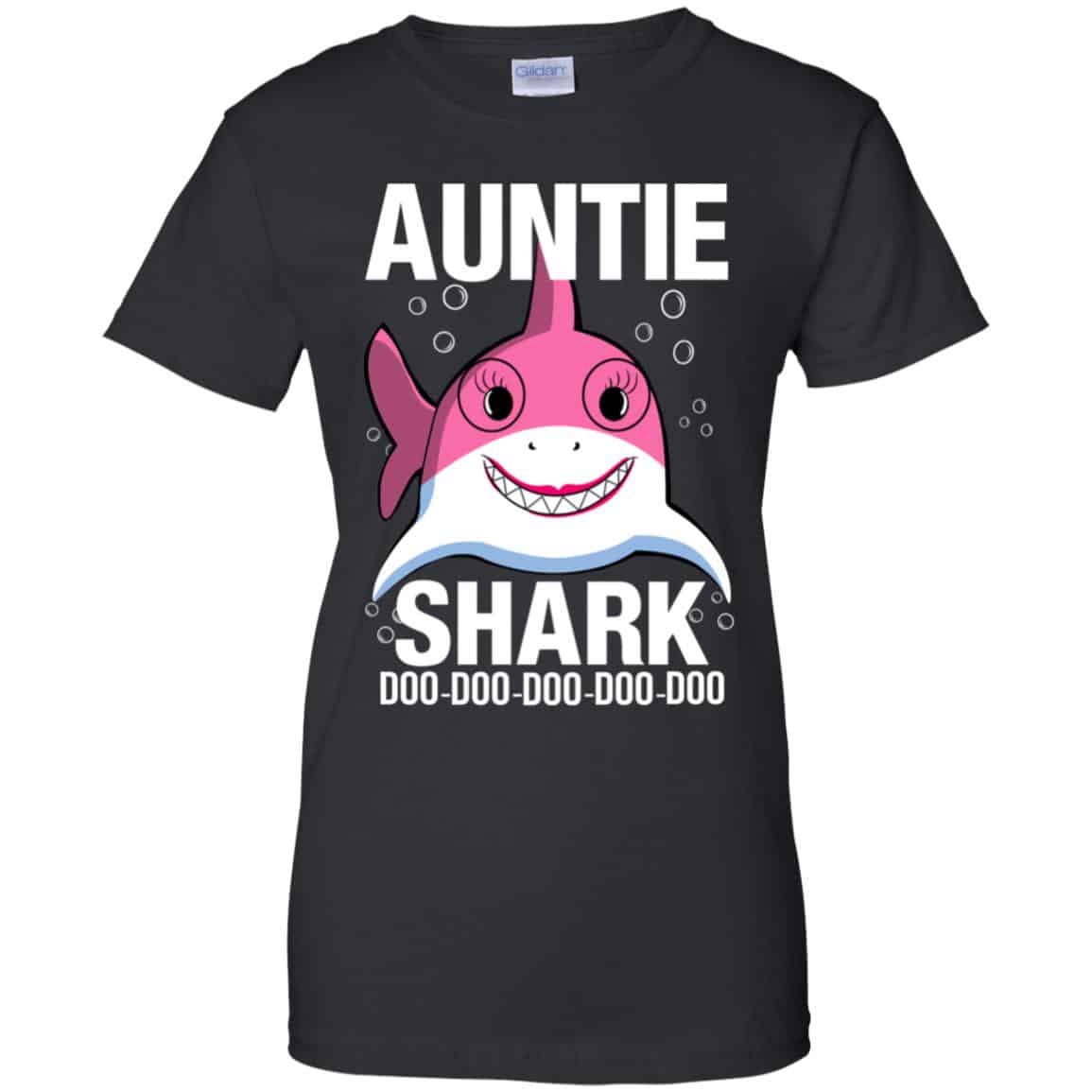 Auntie Shark Doo Doo Doo Doo Doo T-Shirts, Hoodie, Tank