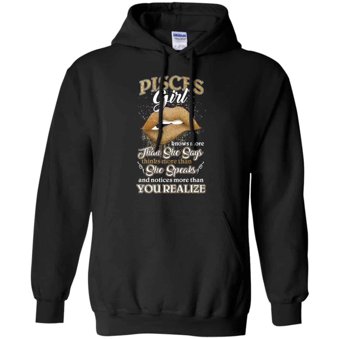 Pisces Girl Knows More Than She Says Zodiac Birthday T-Shirts, Hoodie, Tank