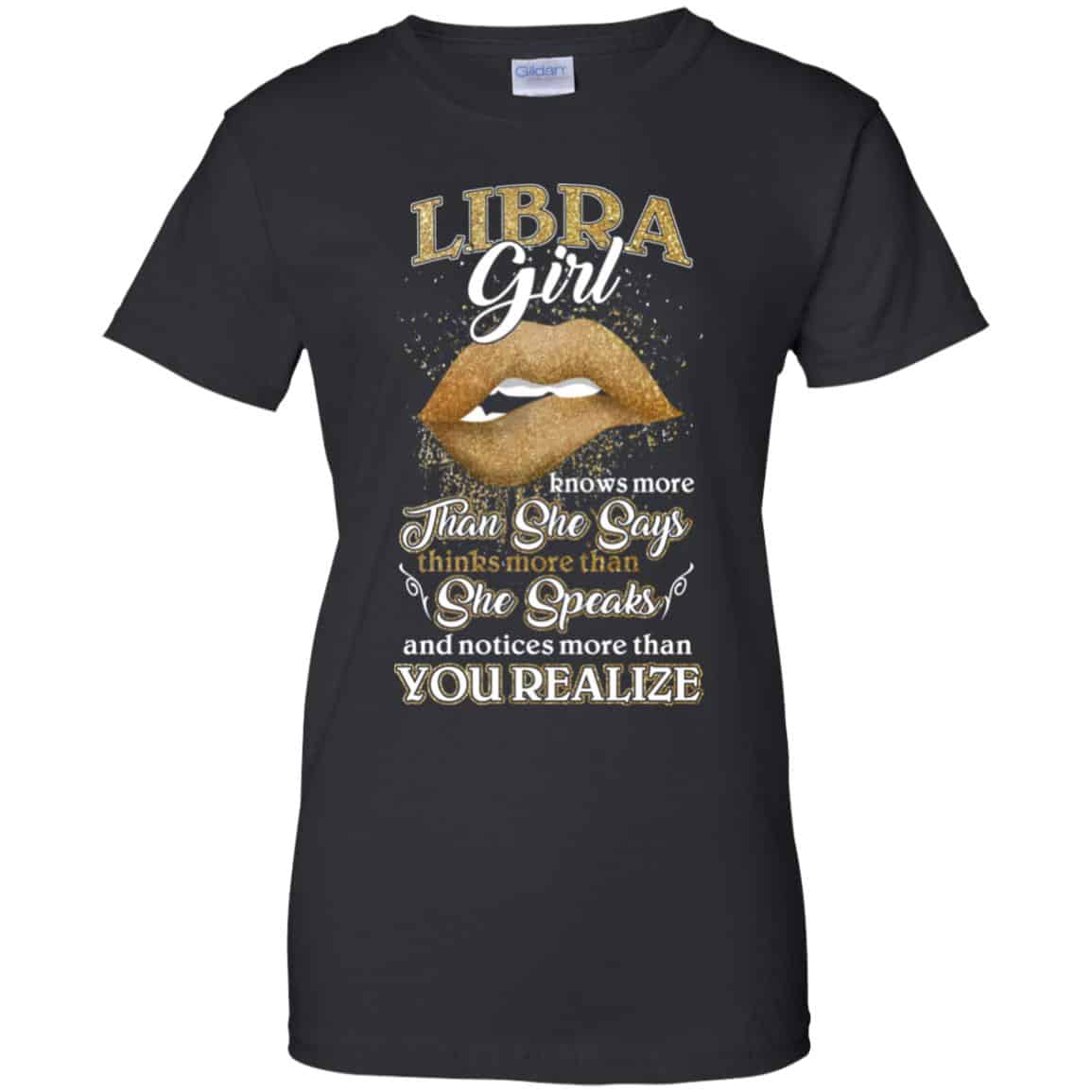 Libra Girl Knows More Than She Says Zodiac Birthday T-Shirts, Hoodie, Tank