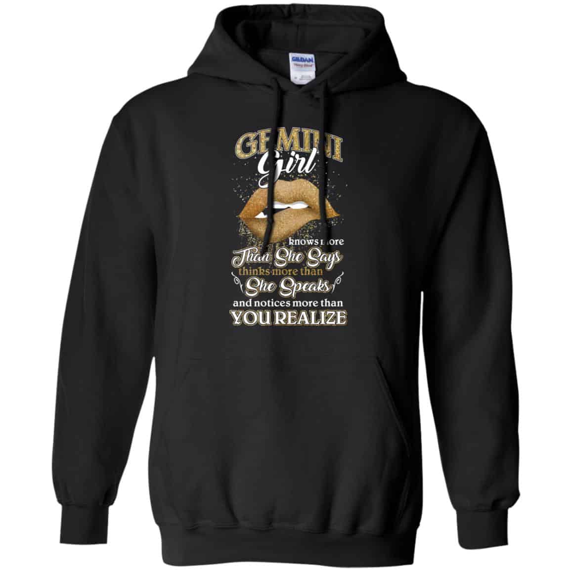 Gemini Girl Knows More Than She Says Zodiac Birthday T-Shirts, Hoodie, Tank