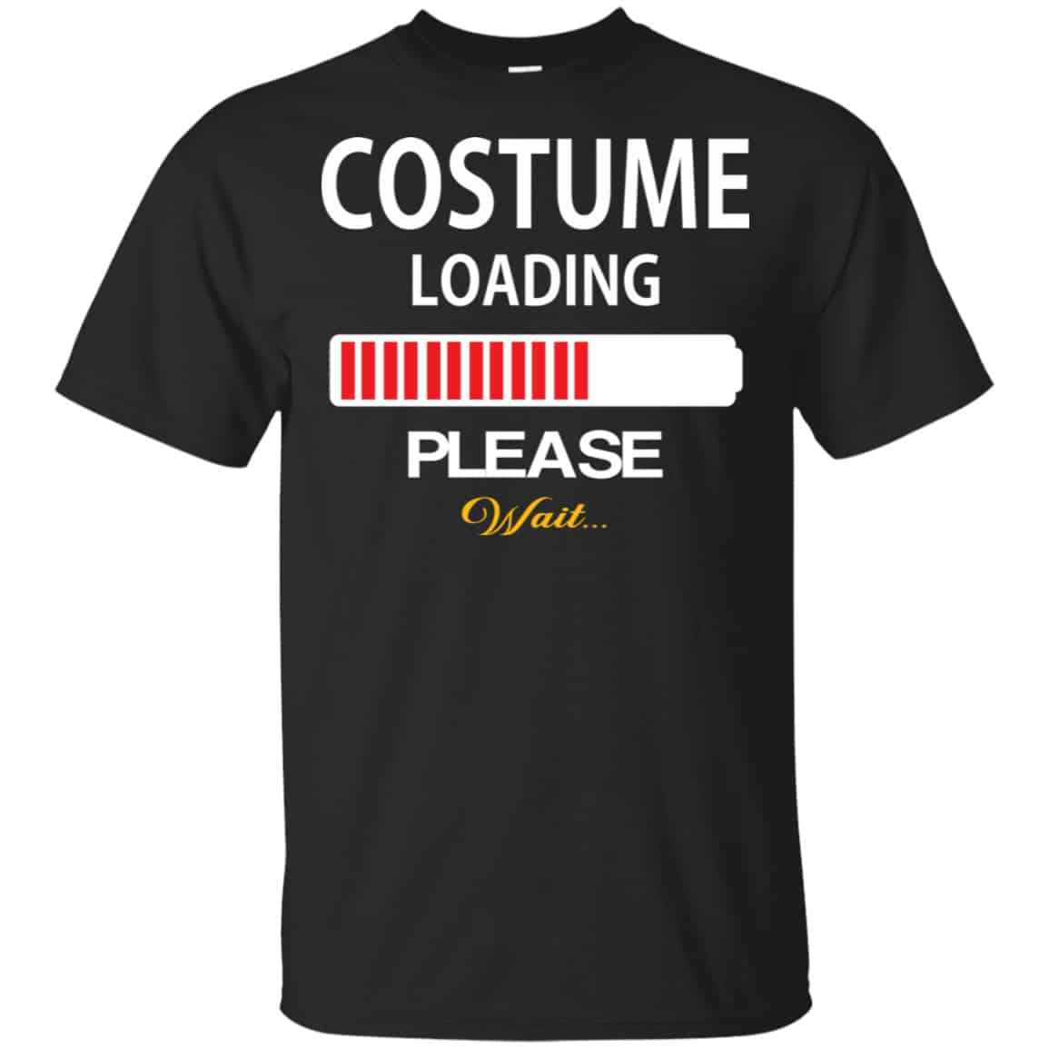 Costume Loading Please Wait Shirt, Hoodie, Tank