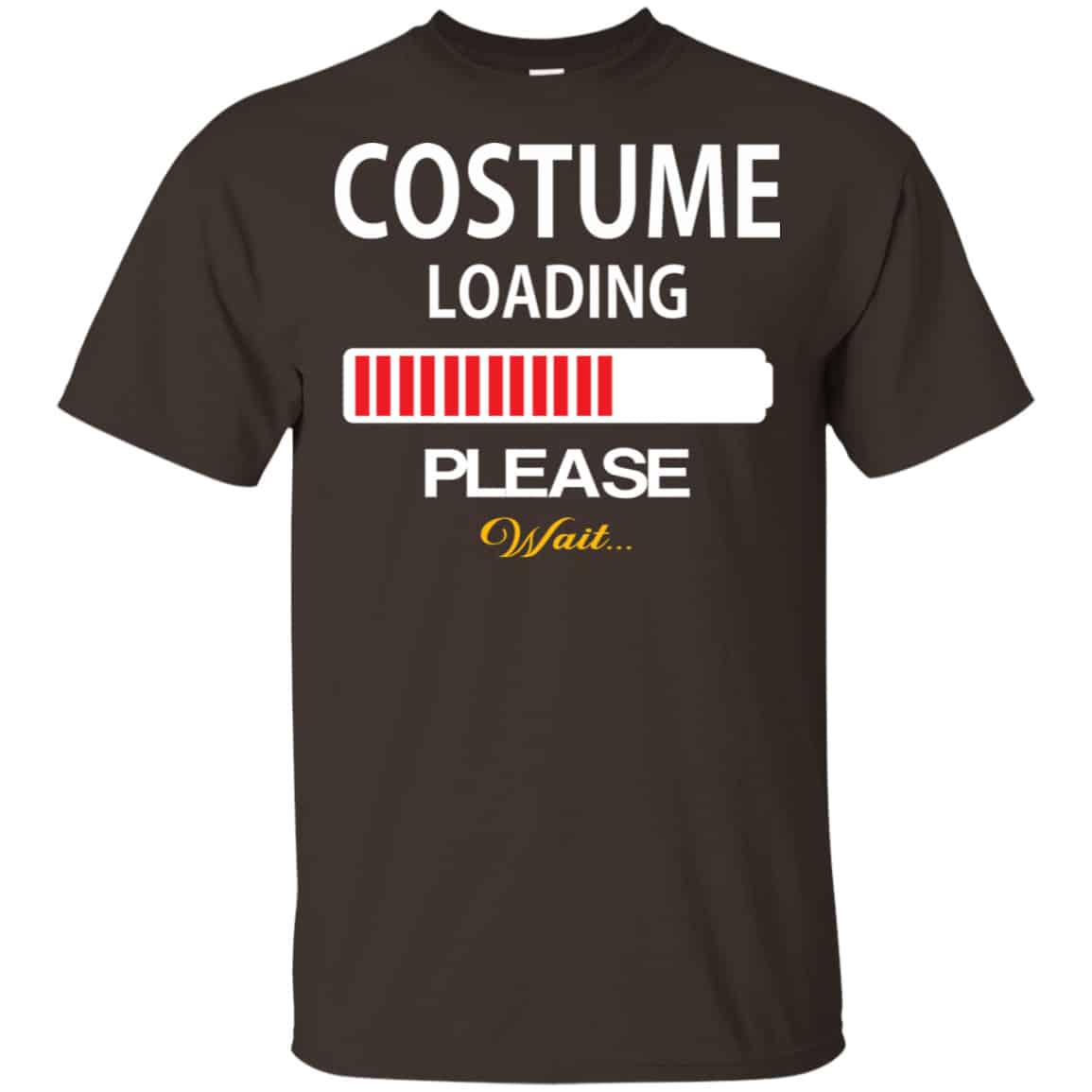 Costume Loading Please Wait Shirt, Hoodie, Tank
