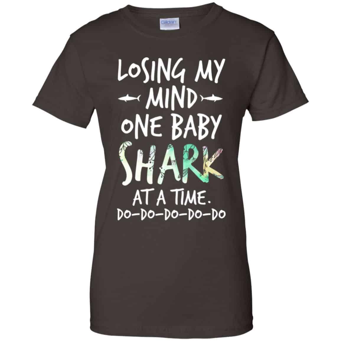 Losing My Mind One Baby Shark At A Time Do Do Do Do Do T-Shirts, Hoodie, Tank