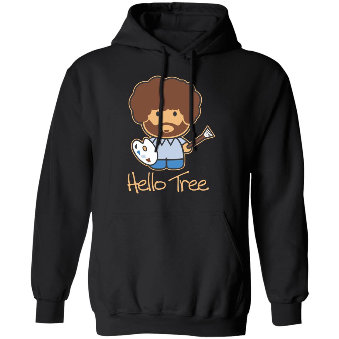 Hello Tree Bob Ross Shirt, Hoodie, Tank