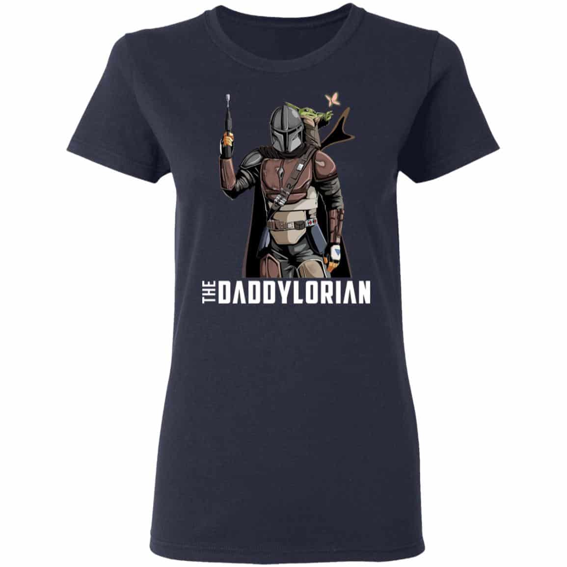 The Daddylorian Daddy Baby Yoda Mandalorian Shirt, Hoodie, Tank