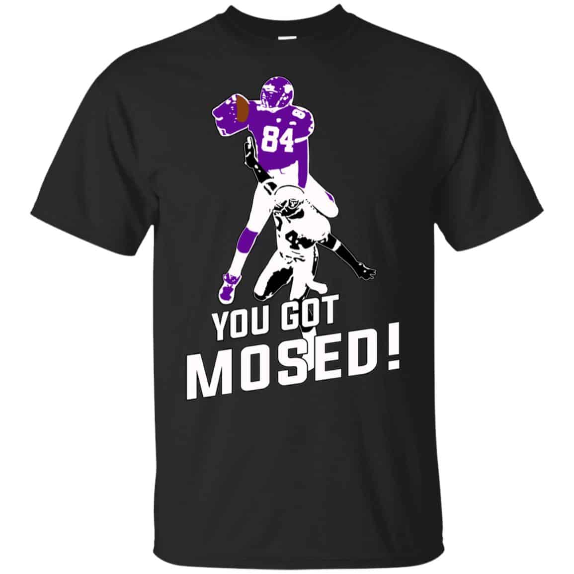 Randy Moss Over Charles Woodson You Got Mossed T-Shirts, Hoodie, Tank