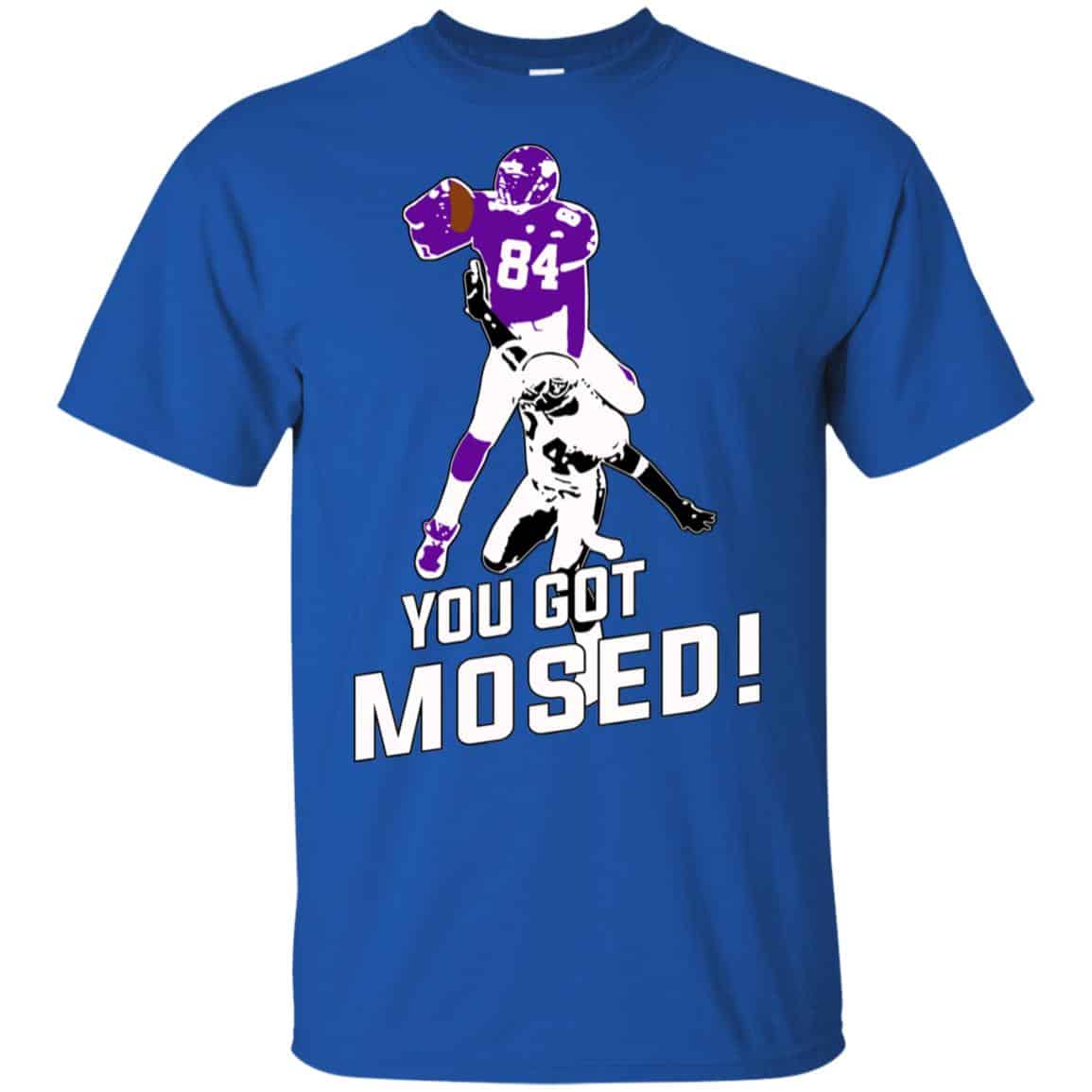 Randy Moss Over Charles Woodson You Got Mossed T-Shirts, Hoodie, Tank