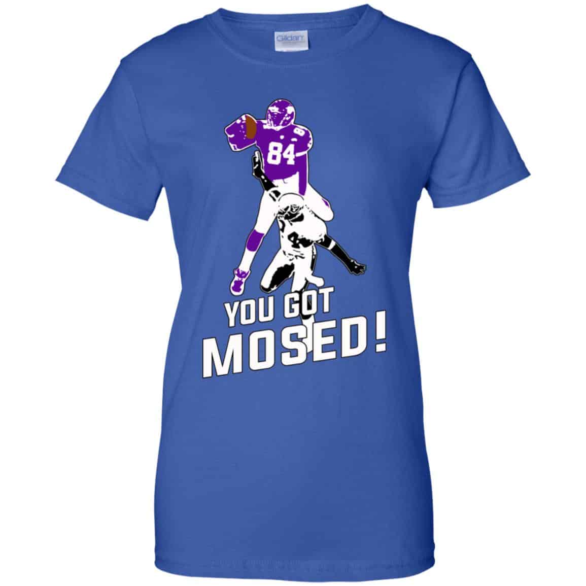 Randy Moss Over Charles Woodson You Got Mossed T-Shirts, Hoodie, Tank