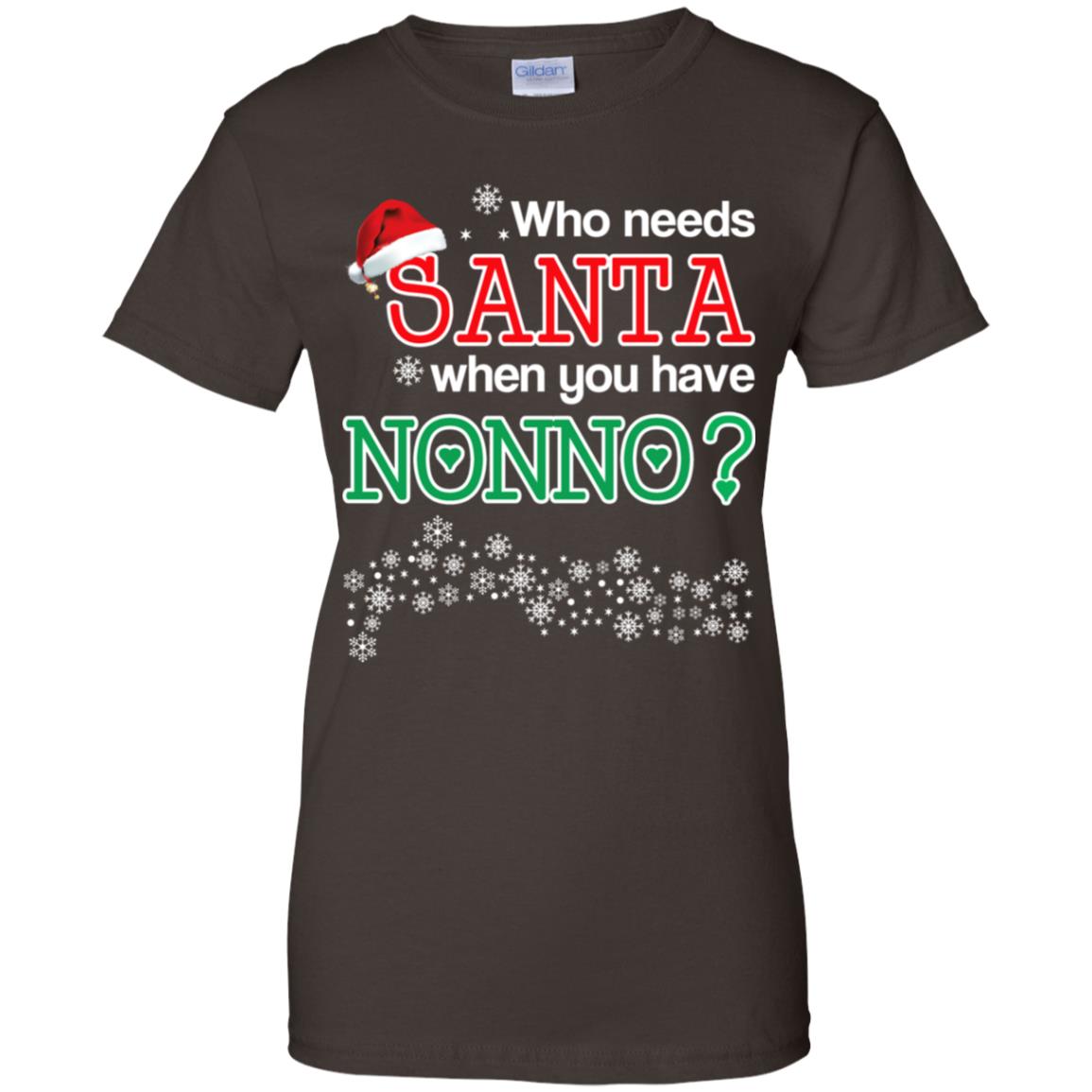Who Needs Santa When You Have Nonno? Christmas T-Shirts, Hoodie, Tank