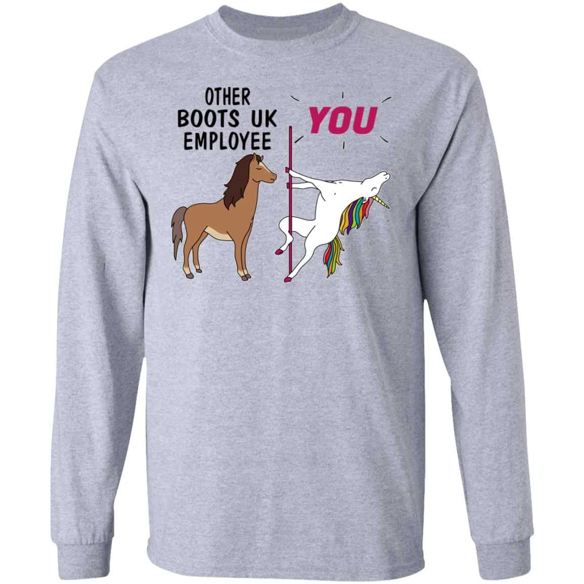 Other Boots UK Employee You Unicorn Funny Shirt, Hoodie, Tank
