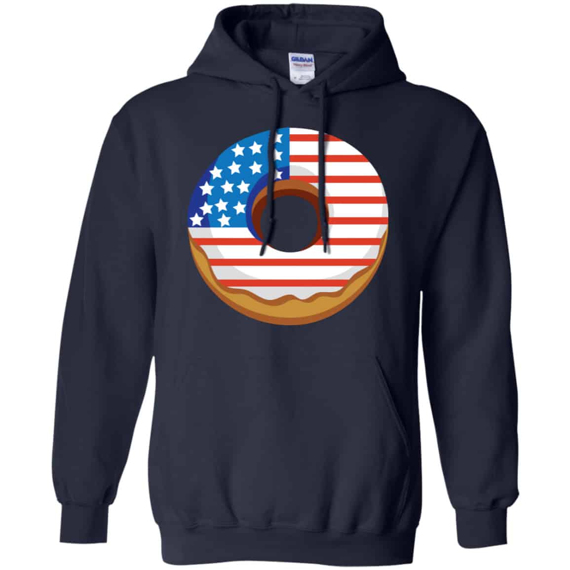 4Th Of July Donut America Flag Shirt, Hoodie, Tank