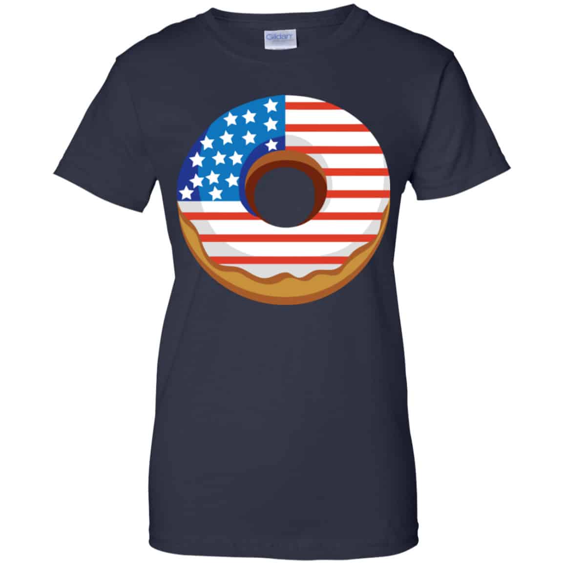 4Th Of July Donut America Flag Shirt, Hoodie, Tank