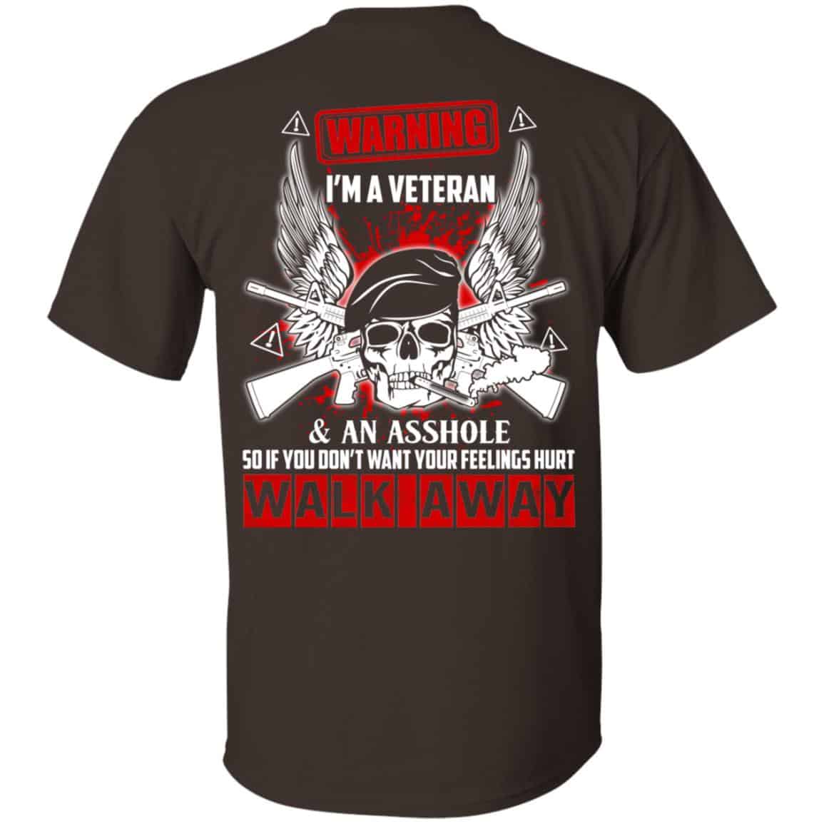 I’m A Veteran And An Asshole T-Shirts, Hoodie, Tank