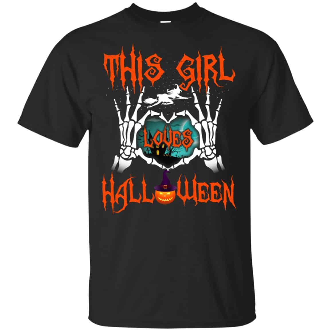 This Girl Loves Halloween Shirt, Hoodie, Tank