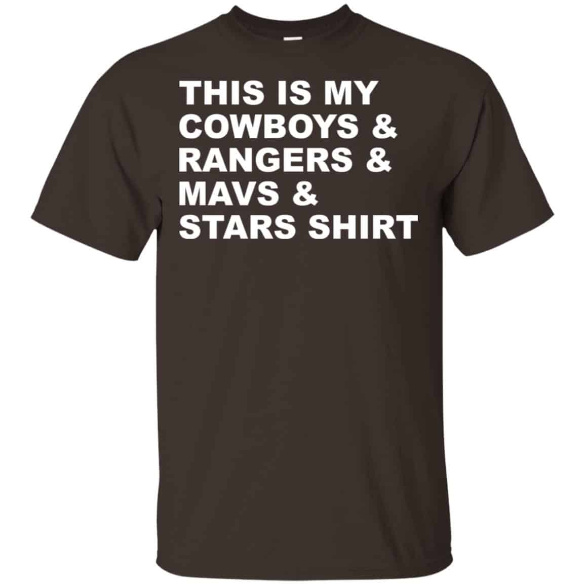 This Is My Cowboys & Rangers & Mavs & Stars Shirt T-Shirts, Hoodie, Tank