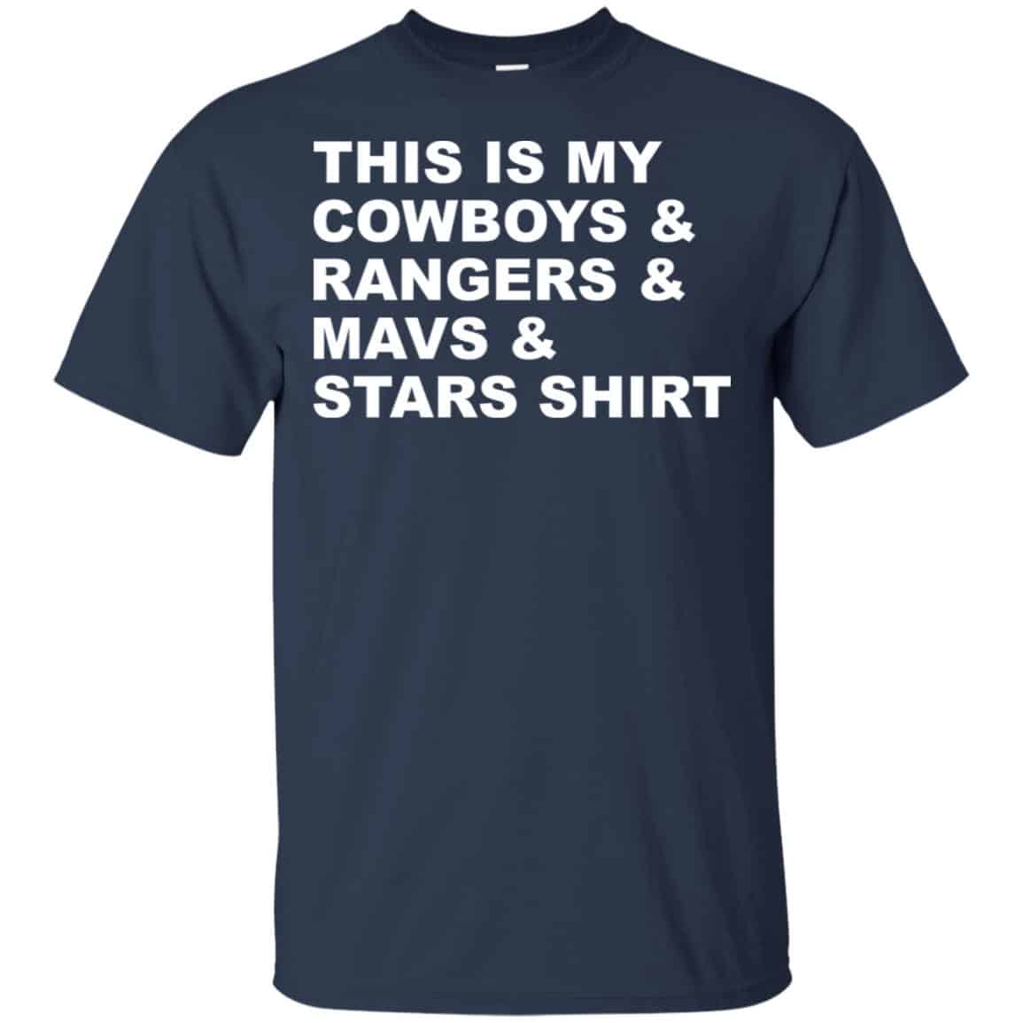 This Is My Cowboys & Rangers & Mavs & Stars Shirt T-Shirts, Hoodie, Tank