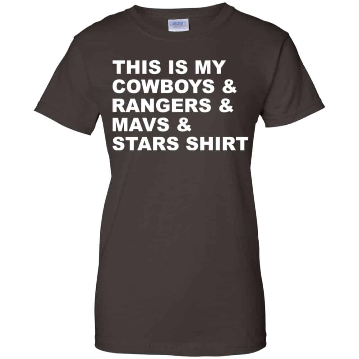 This Is My Cowboys & Rangers & Mavs & Stars Shirt T-Shirts, Hoodie, Tank