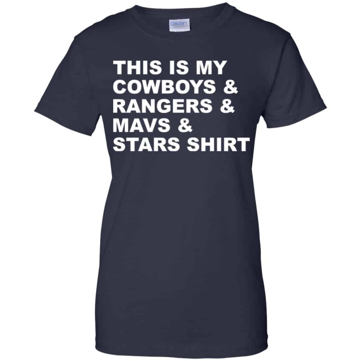 This Is My Cowboys & Rangers & Mavs & Stars Shirt T-Shirts, Hoodie, Tank