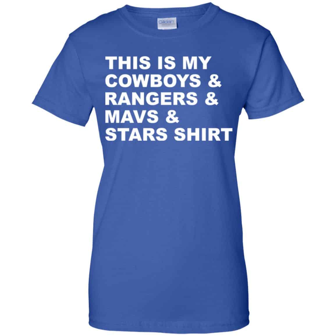 This Is My Cowboys & Rangers & Mavs & Stars Shirt T-Shirts, Hoodie, Tank