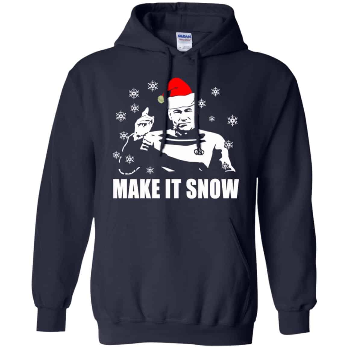 Make It Snow Star Trek Shirt, Hoodie, Tank