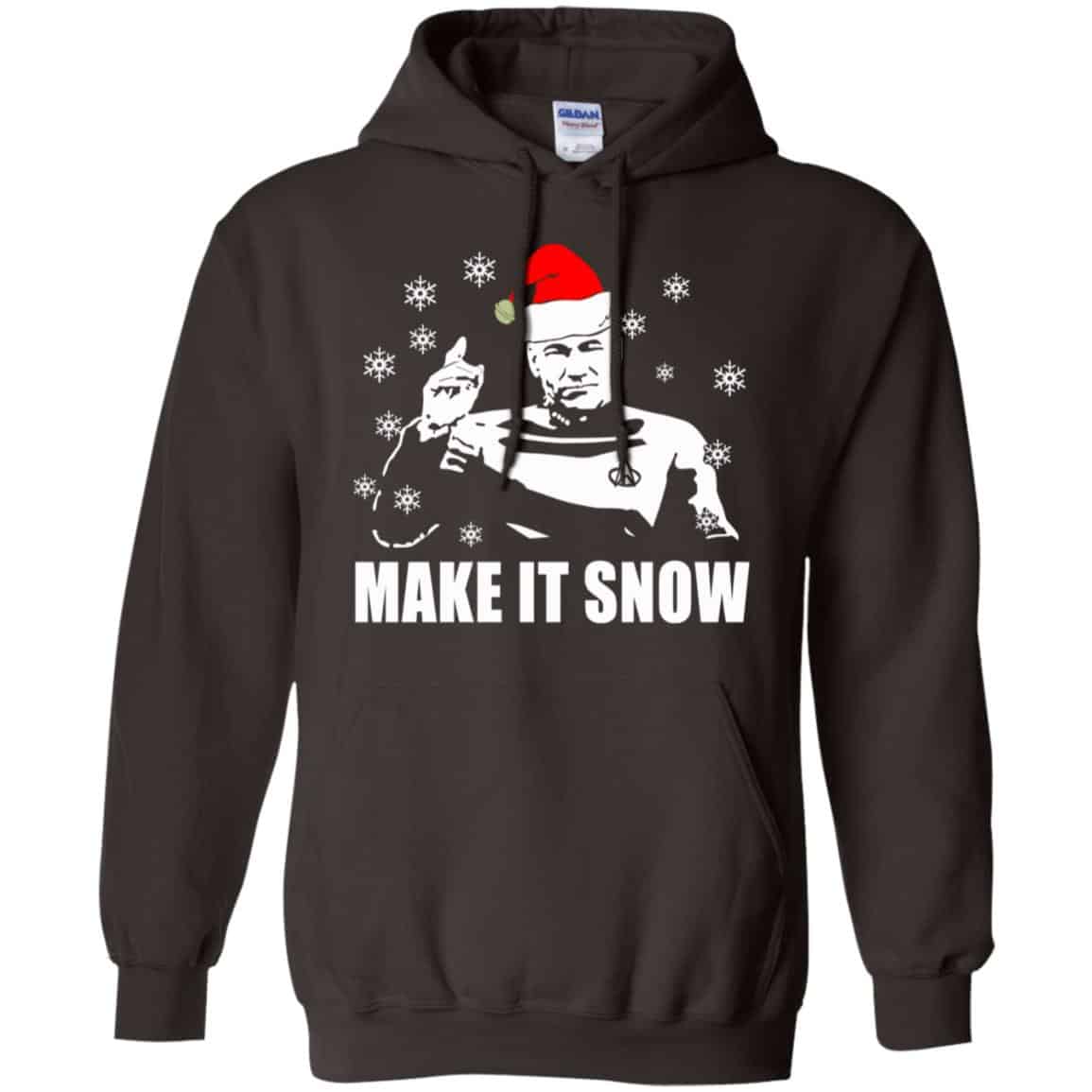 Make It Snow Star Trek Shirt, Hoodie, Tank