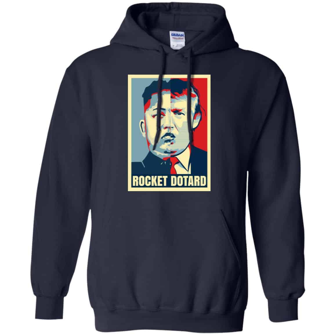 Rocket Dotard Kim Jong-un Donald Trump Shirt, Hoodie, Tank