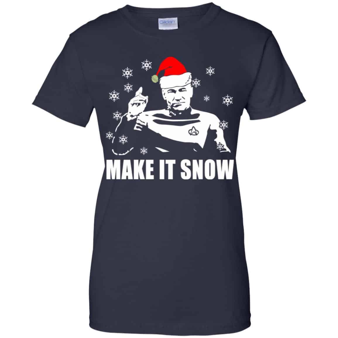 Make It Snow Star Trek Shirt, Hoodie, Tank