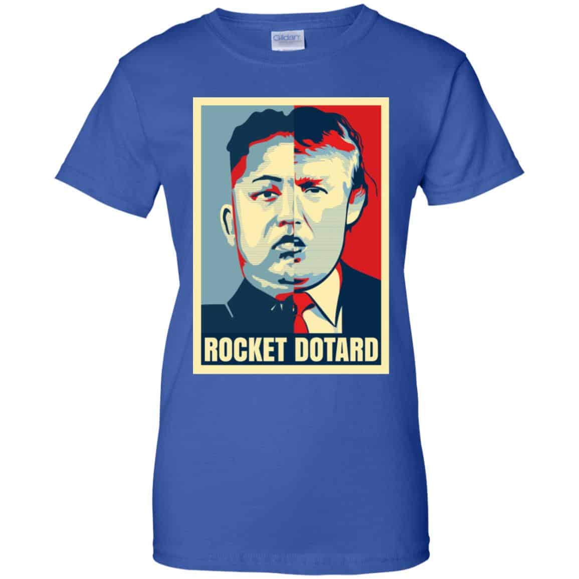 Rocket Dotard Kim Jong-un Donald Trump Shirt, Hoodie, Tank