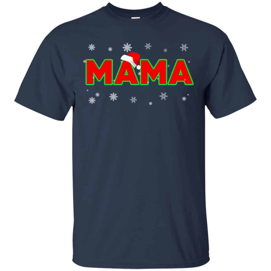 Mama Christmas Santa Ugly Sweater, T-Shirts, Hoodie