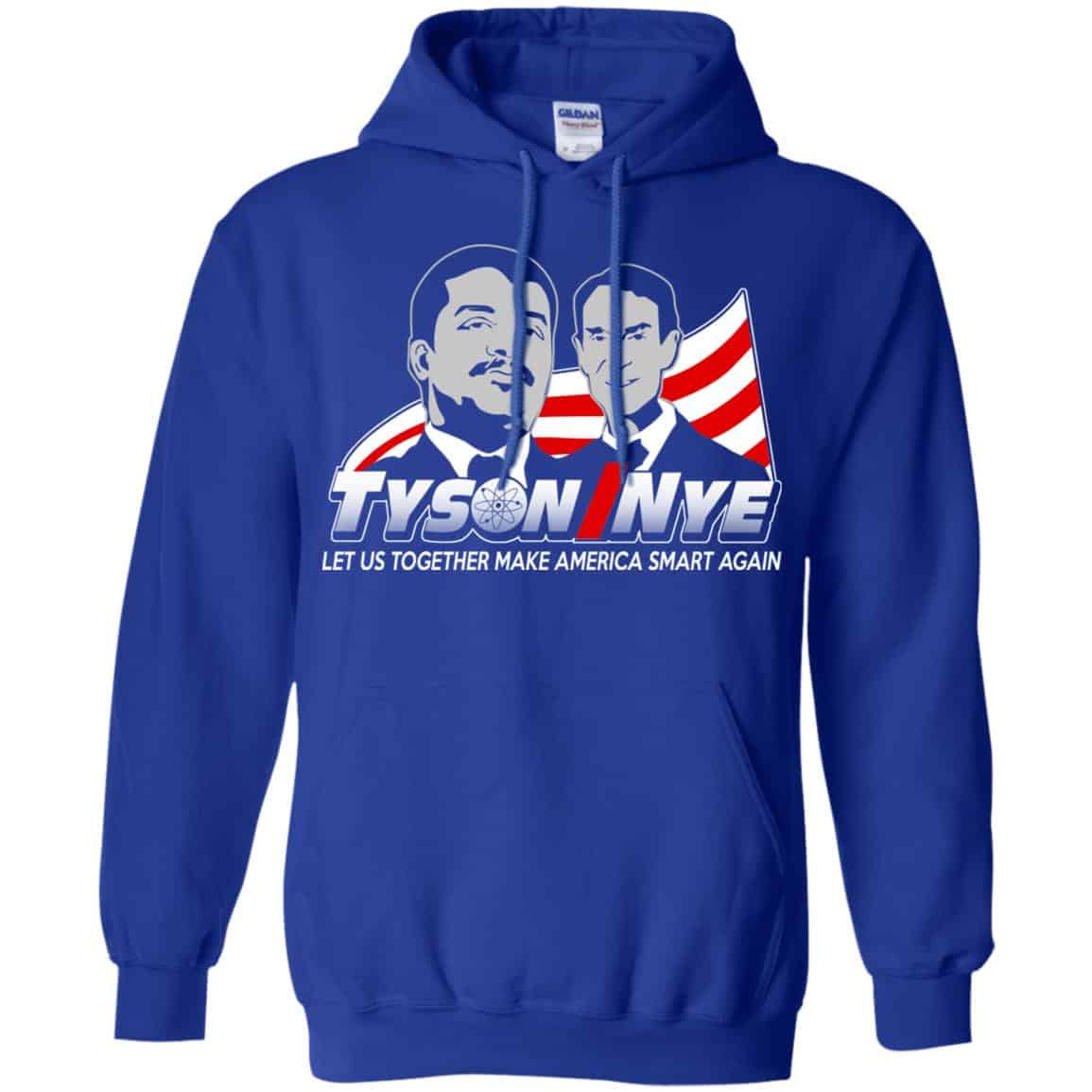 Tyson/Nye 2016 Shirt – Let Us Together Make America Smart Again Shirt, Hoodie, Tank
